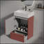 Meuble-lavabo moderne avec lavabo et rangement intégrés-1301093266-1301093260