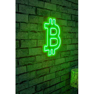 Bande d'éclairage à DEL flexible au néon, vert, 15,7 x 13,8 x 0,8 pouces | IP67 imperméable, 12 V CC, 25,2 watts | Système de suspension murale intégré, parfait pour la décoration intérieure, les fêtes et les événements | Installation facile et conception personnalisable