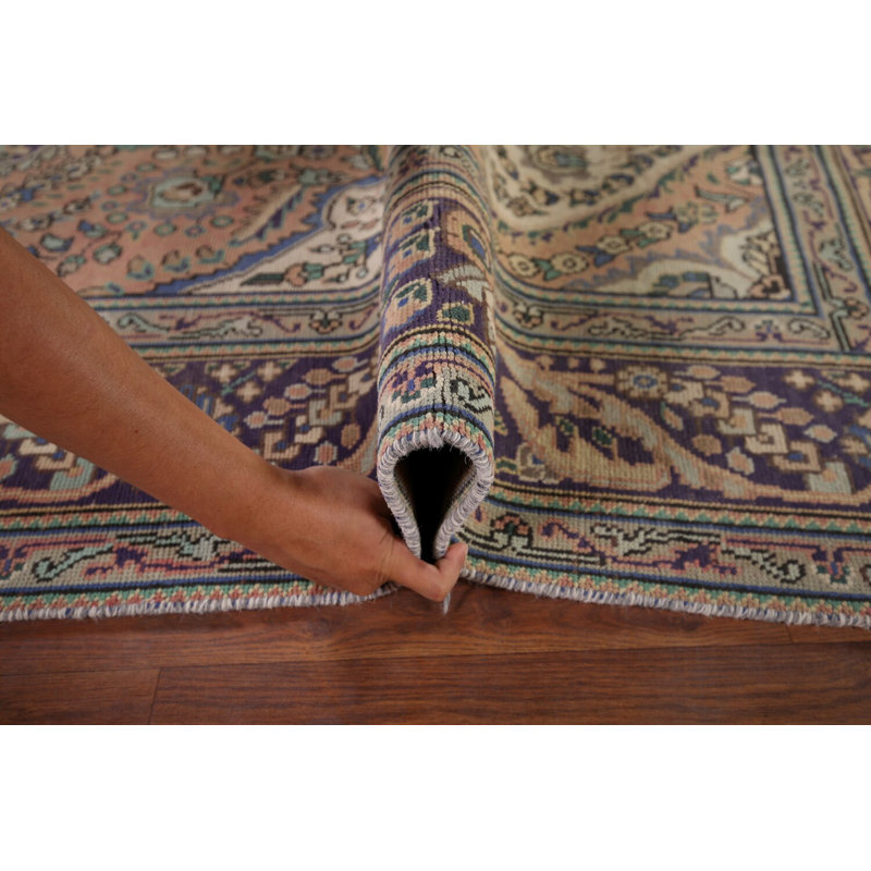 Tapis traditionnel en laine fait à la main 7 x 10