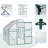 6X10FT Polycarbonate Greenhouse Raised Base And Anchor Aluminum Heavy Duty Walk-In Greenhouses For Outdoor Backyard In All Season-121362691-121362690