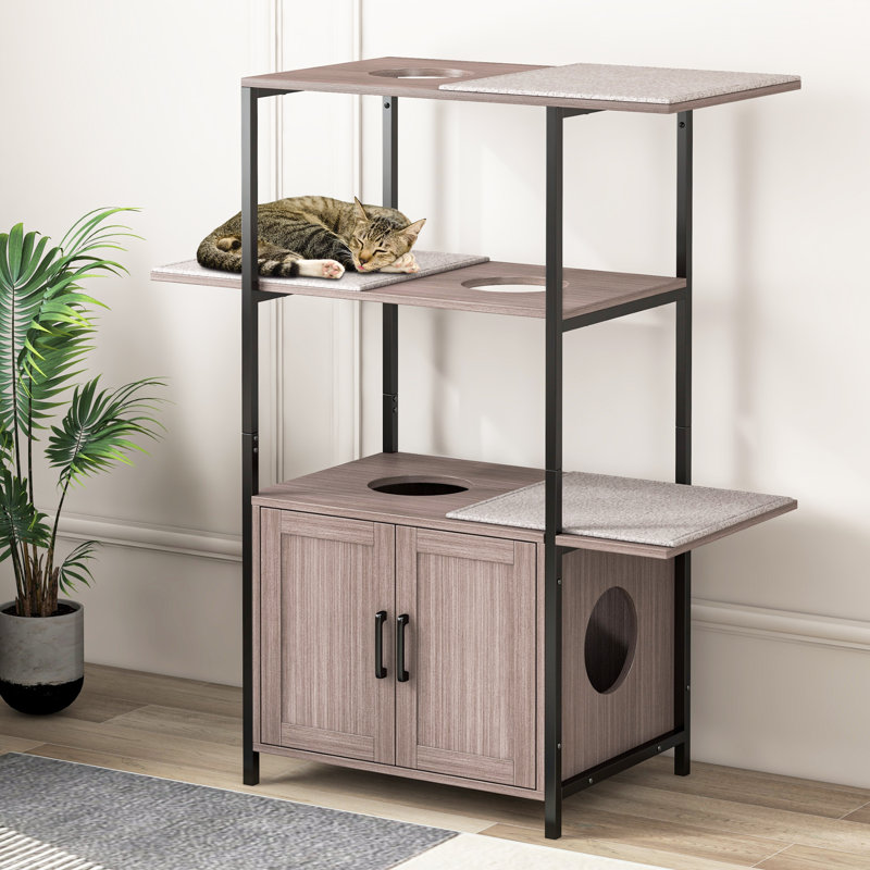 Enceinte de litière pour chat Cullompt