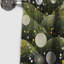 Rideau floral - Rideau floral - 1 panneau blanc-107534282