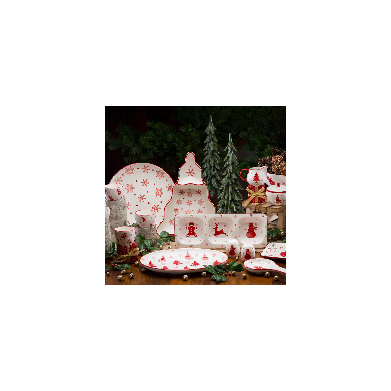 Winterfest Oval Platter