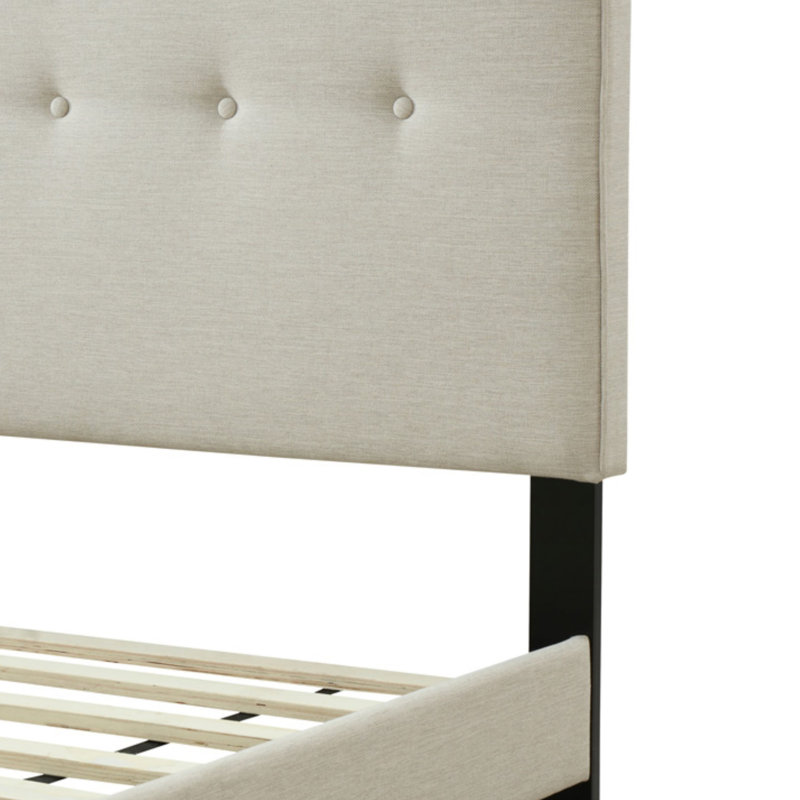 Lit tapissier dans une boîte avec USB, Double