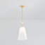 Luminaire suspendu Cambria Heights en laiton vieilli