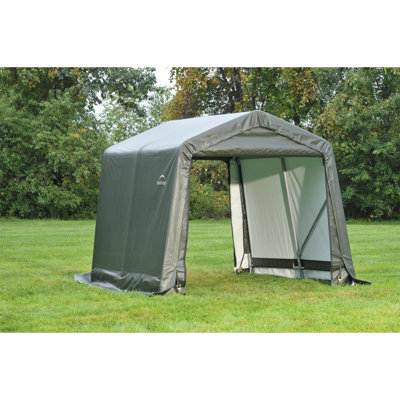 8 Ft. W x 8 Ft. D Plastic Storage Shed