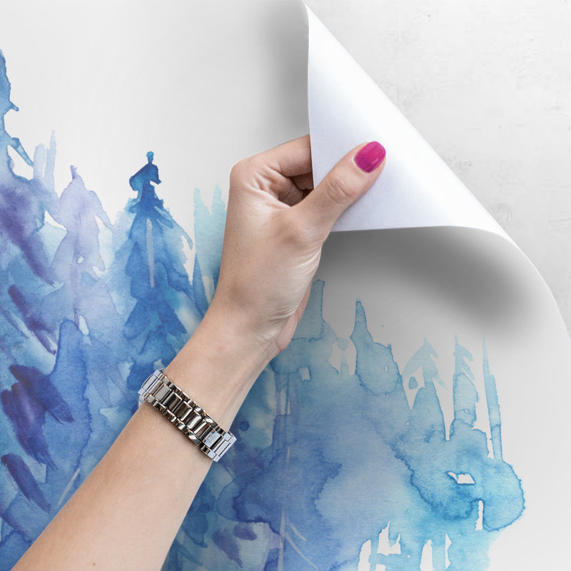 Brier Matte Peel and Stick Mural, 152 x 104cm