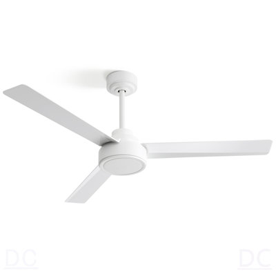 Ventilateur de plafond 52 po sans lumière, 3 pales ABS Farmhouse