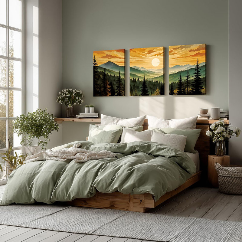 3 Piece Wrapped Canvas Print