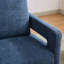 Fauteuil demi-tonneau pivotant rembourré Riqui-1866479120