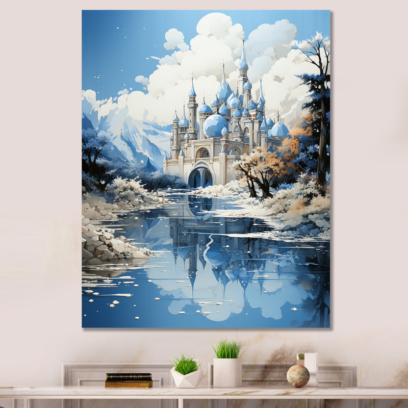 Mosquée de l'Islam Masjid Serenity sur toile, Toile tendue, H 20 po x l 12 po x P 1 po