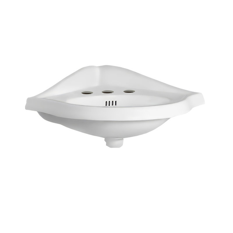 Viterous China 29.5'' L Bathroom Sink, 8" Centers