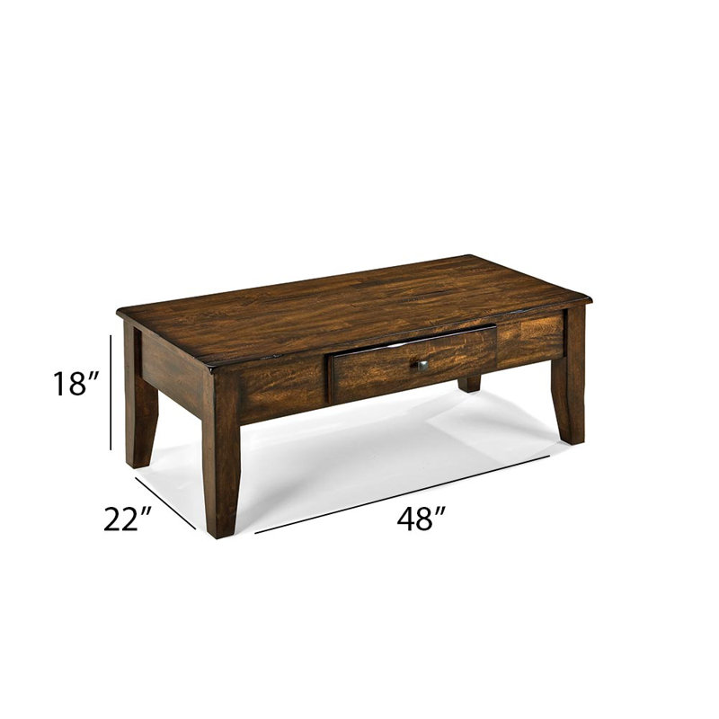 3 - Piece Solid Wood Living Room Table Set