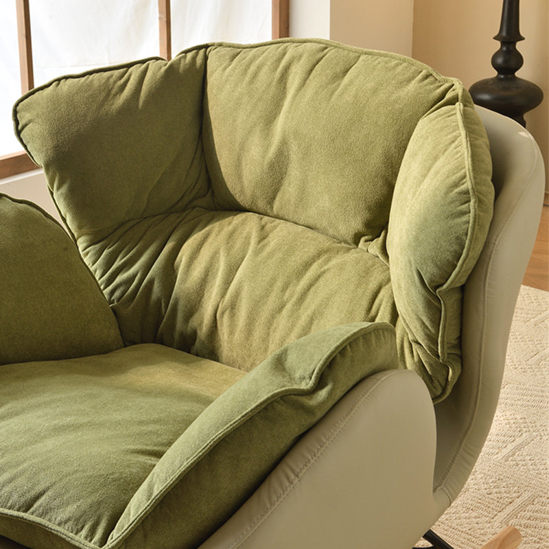 Chaise berçante décontractée simple et moderne