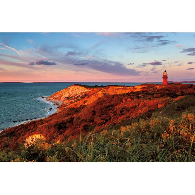 Coucher de soleil gai par Katherine Gendreau - photographie, H 24 po x l 36 po, Toile tendue, Non