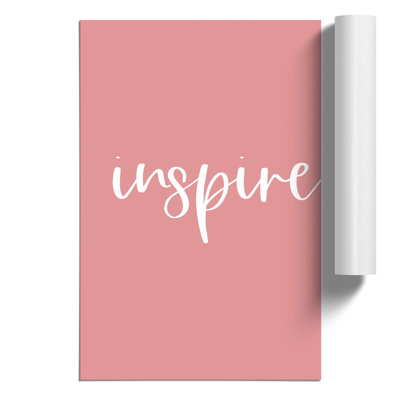 Inspire - Frameless Print