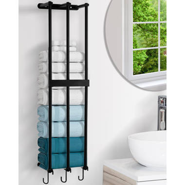 FullCircle Quake Wall Towel Rack