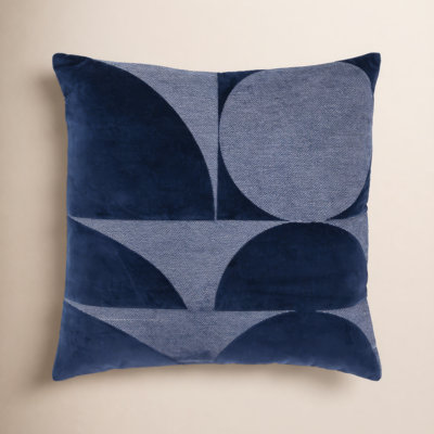 Joshelin 20" x 20" Embroidered Pillow Cover & Insert