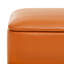 Repose-pieds de rangement en similicuir 16,1 po-850639469