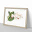 Magnolia Flowers Illustration Tab.75 by Frederick Sander - Picture Frame Art Print-55576570-55576575