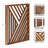Three-Piece Wood Wall Art Set