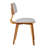Decklen Mid-century Armless Dining Chair in Polyester Upholstery-390297500-281003797