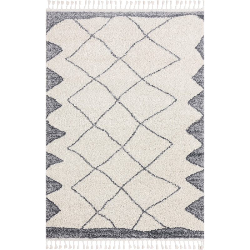 Geometric Indoor Rug, 6' x 9'