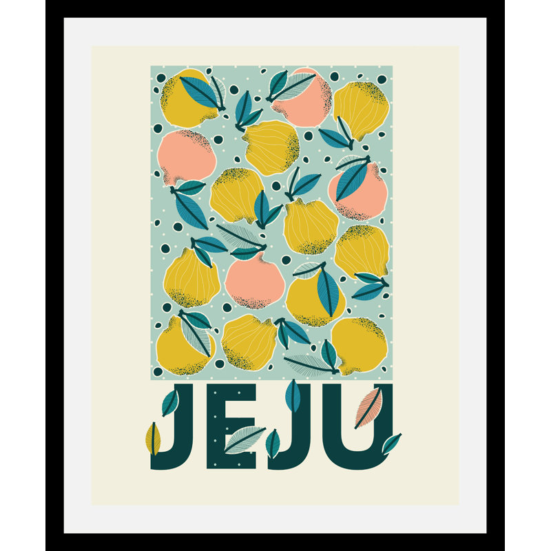 Jeju - Single Picture Frame Print, 70cm H x 50cm W