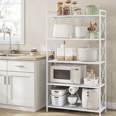Shelving Unit With X Side Frames