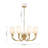 Hayleigh 8 - Light Dimmable Chandelier