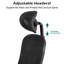 High Back Mesh Office Desk Chair with Lumbar Support & Headrest, 360° Swivel Wheels, Flip-up Armrest, Height Adjustable-1225135828