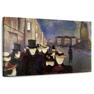Avery Evening On Karl Johan Street
