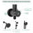Multifunction Dual Shower Head 4.7" Round Shower-77055373