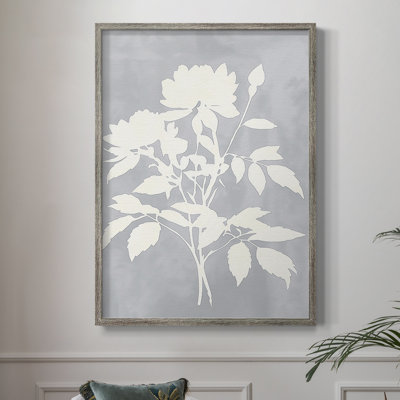 Reproduction encadrée FLORAL Series DLxxxiv - bois massif