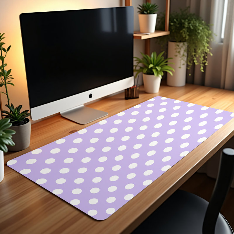 Polyester Desk Pad, 31.5x15.5