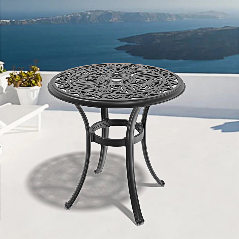 Table de salle à manger en aluminium
