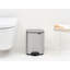 Poubelle à pédale de 1,8 gallon (7 litres) Brabantia Bo-122289942