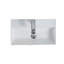 Lavabo rectangulaire moderne de 21,6 po avec glaçure de qualité supérieure et céramique à haute densité Aster (évier seulement)