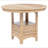 Oval 60-inch Counter Height Extension Dining Table