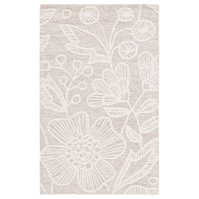 Jardin Hand Tufted Wool Floral Rug