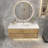 58.6'' Single Bathroom Vanity with Plastic Top-1985262894
