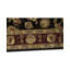 Hand-Knotted High-Quality Beige and Black Area Rug