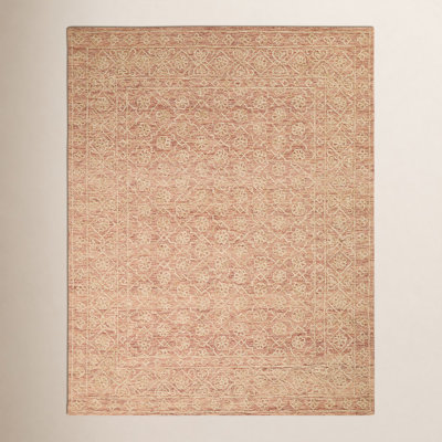 Millcreek Rust Brown Hand-Tufted Wool Oriental Rug
