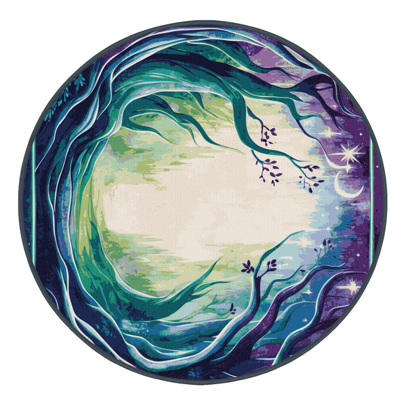 Tapis Forest's Embrace, Rond 8 pi