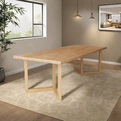 High-end solid wood dining table