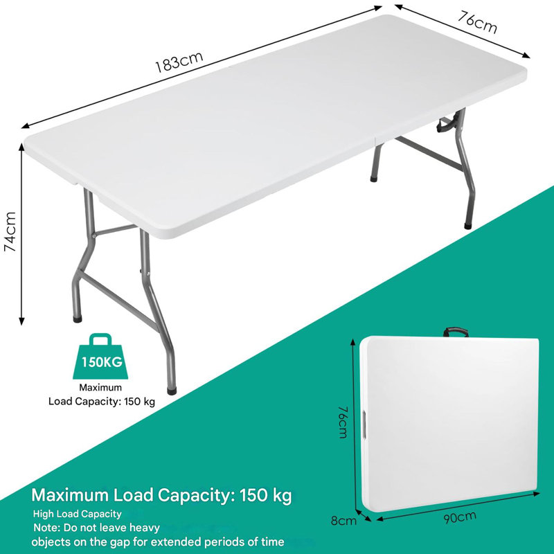 183cm Folding Table