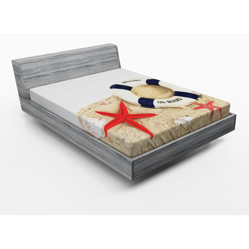 Buoy Microfiber Fitted Sheet, Full Fitted Sheet