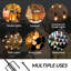 Guirlande de 9,4 pi pour l'extérieur, guirlande lumineuse pour l'extérieur, fêtes, mariage