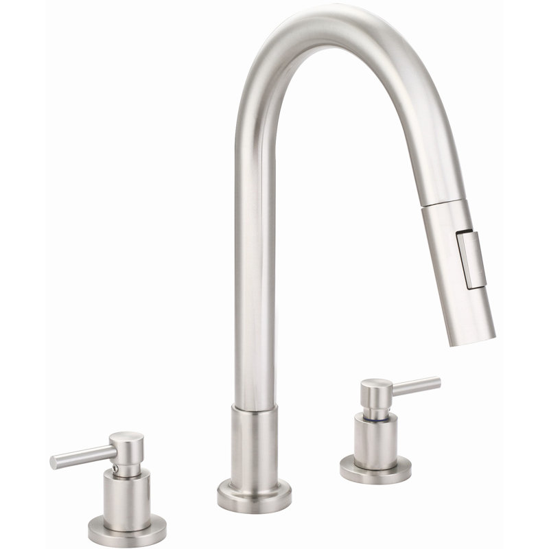 Robinet de cuisine Banille Faucets, Nickel brossé