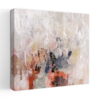 Matinée contemporaine de décembre avec art abstrait noir